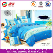 fabric 100% cotton bed sets for bedding set on sales